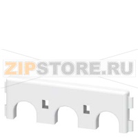 Защитная крышка клемм для 3RU21 на стороне ввода питания (присоеднинение "контактор-реле"), типоразмер S0, главная цепь: подключение кабелей с кольцевыми кабельными наконечниками Siemens 3RU2926-3BJ21