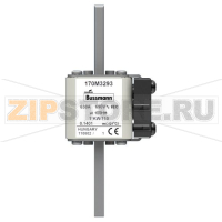 Предохранитель, 630 A, AC 690 В, 200 кА, size 1, 45x60x140 мм, aR, DIN, IEC Eaton FUSE 630A 690