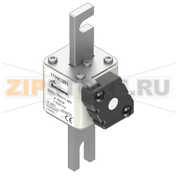 Предохранитель, 630 A, AC 690 В, 200 кА, size 1, 45x60x140 мм, aR, DIN, IEC Eaton FUSE 630A 690 