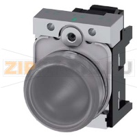 СВЕТОВОЙ ИНДИКАТОР, 22MM, КРУГЛЫЙ, МЕТАЛЛИЧЕСКИЙ ГЛЯНЦЕВЫЙ, ПРОЗРАЧНЫЙ МАТОВЫЙ РАССЕИВАТЕЛЬ, С ДЕРЖАТЕЛЕМ, МОДУЛЬ ПОДСВЕТКИ С ИНТЕГРИРОВАННЫМ СВЕТОДИОДОМ 24V AC/DC,  ПРУЖИННЫЕ КЛЕММЫ, С ГРАВИРОВКОЙ ЛАЗЕРОМ, UPPER AND LOWER CASE, START OF LINE ALWAYS UPPER