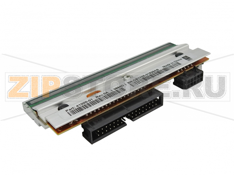 Печатающая термоголовка Zebra 110XiIII Plus (203dpi) Печатающая термоголовка ZEBRA 203 dpi Printhead Replacement Kit -  Zebra 110XiIII Plus.  Запчасть на сборочном чертеже под номером: 1Количество запчастей в комплекте: 1 Термопечатающая головка для суперпромышленного принтера Zebra 110XiIII Plus  созданного для печати самоклеющихся этикеток в больших объемах (дневная производительность до 100 тыс. этикеток). Разрешающая способность термоголовки - 203 dpi. Ширина печати (максимальная) - 104мм. Максимальная скорость печати - до 254 мм/сек. Тип печати: прямая и термотрансферная. Ресурс термоголовки: 50 км.