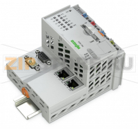 Контроллер PFC200; 2 x ETHERNET, RS-232/-485, CAN, CANopen; светло-серые Wago 750-8204