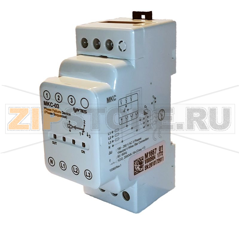 Реле контроля обрыва фаз, 1 шт Entes MKC-03 