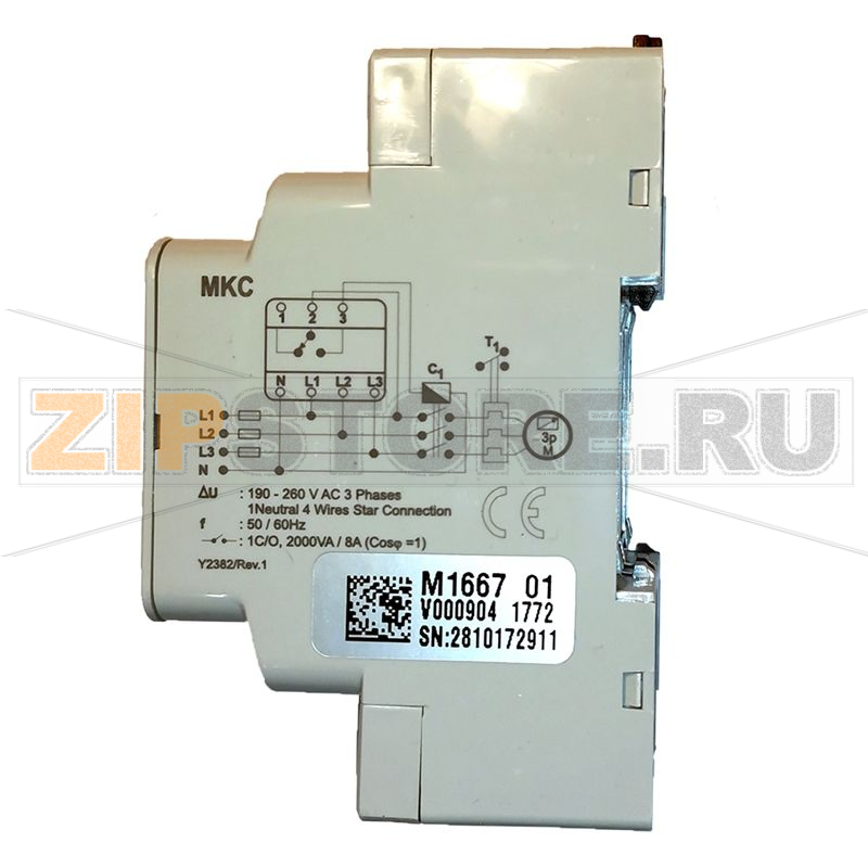 Реле контроля обрыва фаз, 1 шт Entes MKC-03 