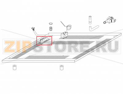 Supply terminal board Garbin 43 DX   Supply terminal board Garbin 43 DXЗапчасть на сборочном чертеже под номером: MOR057