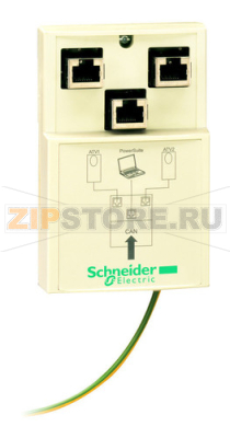 Разветвитель CANopen, 2xRJ45, IP20, 1 шт Schneider Electric VW3CANTAP2 