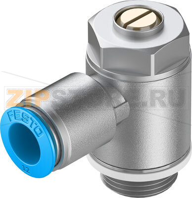Дроссель с обратным клапаном Festo GRLA-1/2-QS-12-D 