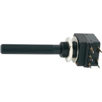 Потенциометр поворотный 0.1 Вт, моно, 1 кОм, 1 шт Piher PC16SH-10IP06102B2020IMTA