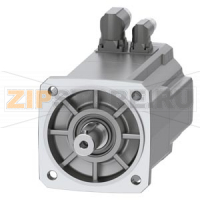 SIMOTICS S-1FK2 HI Серводвигатель М0 = 6 Нм; PN = 1,15 кВт при нн = 2000 оборотов в минуту (380-480); Степень защиты IP65; Вал D24x50 мм с шпонкой; Абсолютный датчик 22-бит + 12-битный Многооборотные (кодер AM22DQC); С DRIVE-CLiQ штекер M17; размер разъем