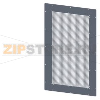 SIVACON, Roof, with Ventilation openings with Ventilation openings IP20, W: 600 mm, T: 1000 mm, zinc-plated Siemens 8MF1060-2UD20-0A