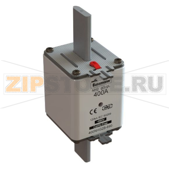 Предохранитель, 250 A, AC 690 В, 120 кА, NH2, gL/gG, IEC Eaton NH FUSE 250A 690V gG SIZE 2 