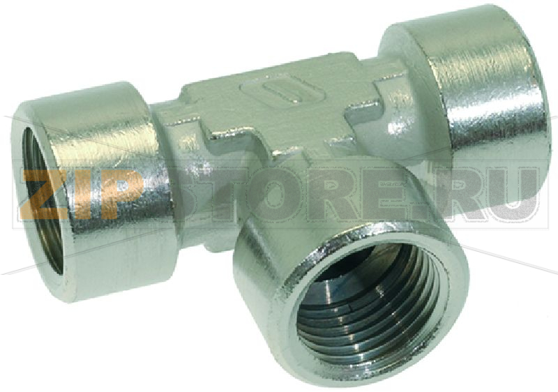 Т-ОБРАЗНЫЙ НИКЕЛИРОВАННЫЙ ФИТИНГ Ø 1/2"F-1/2"F-1/2"F 