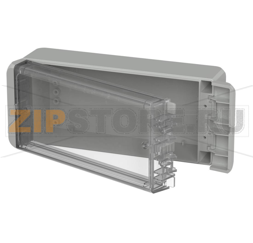 Корпус, 191x80x60 мм, поликарбонат UL 94 V0, прозрачная крышка Bopla B 180806 PC-V0-G 7035 