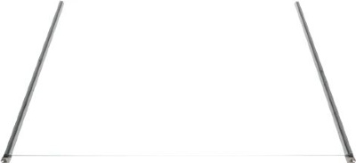 СТЕКЛО ДВЕРИ ВНУТРЕННЕЕ С ПРОФИЛЕМ PRIMAX 