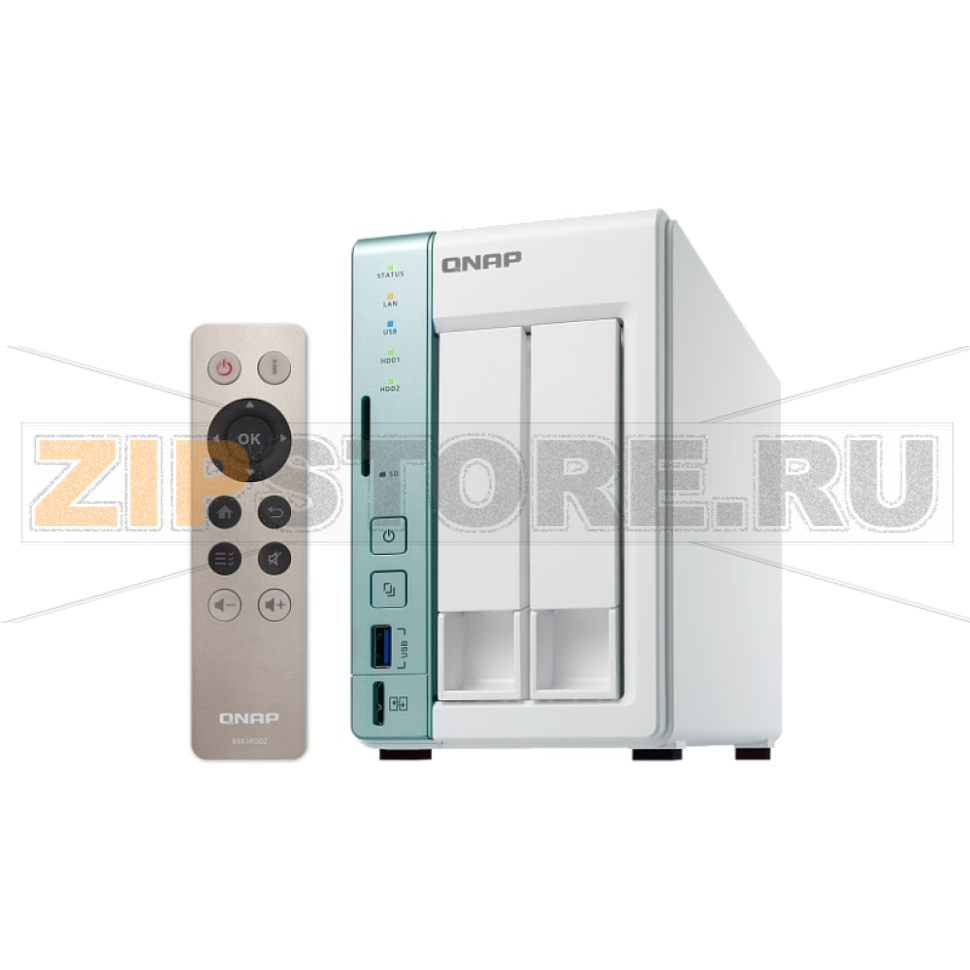Накопитель сетевой QNAP TS-251A 