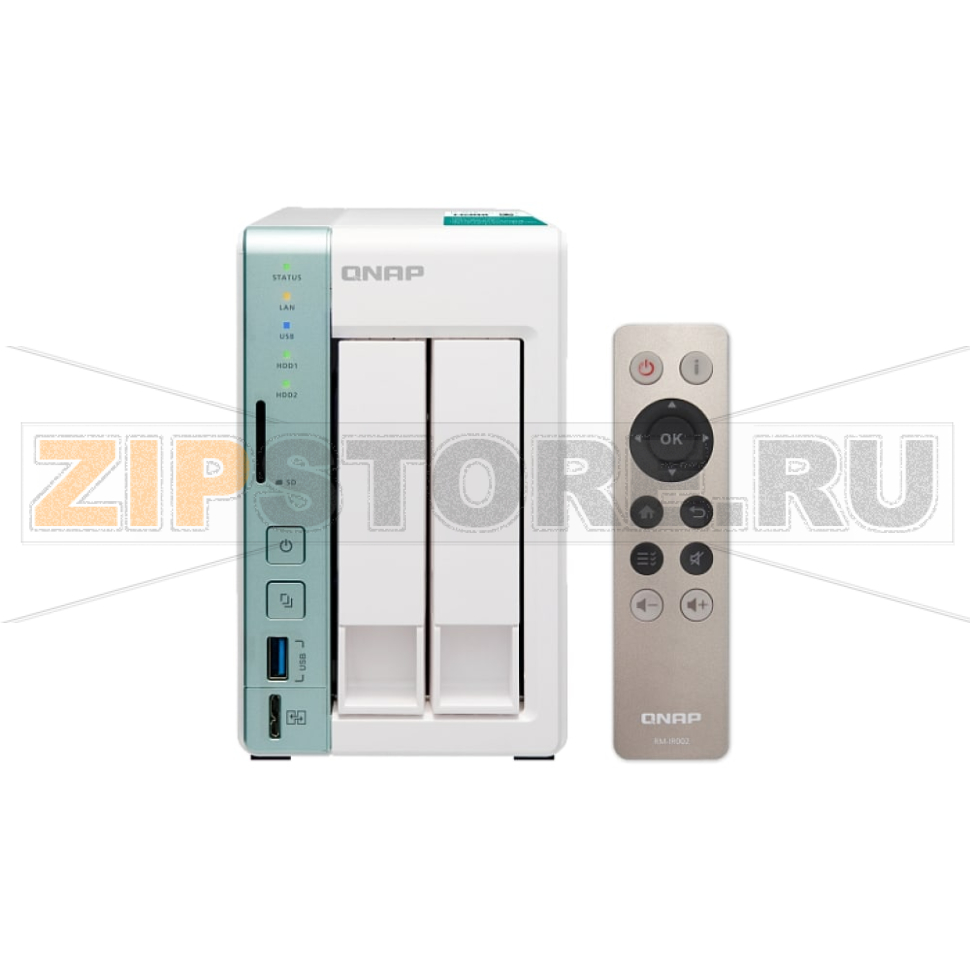 Накопитель сетевой QNAP TS-251A 