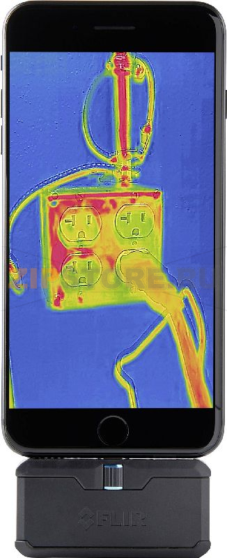 Тепловизор, от -20 до 120°C, 80x60 пикселей, 8.7 Гц FLIR ONE PRO LT Android Micro-USB 