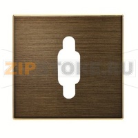 Накладка для VGA разъёма/коннектора, античная латунь ABB 2CLA855550A1201