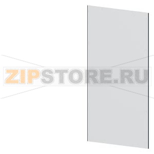SIVACON, side panel / rear panel, Closed, IP40, H: 2200 mm, W: 1000 mm, RAL 7035 Siemens 8MF1200-2UW60-1C 