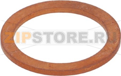 FLAT GASKET COPPER ø 25x19.5x1.5 mm 