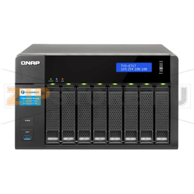 Накопитель сетевой QNAP TVS-871T 