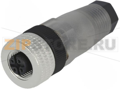 Разъем M12, 4 контакта Hirschmann ELKA 4012 PG7 TOPAS 