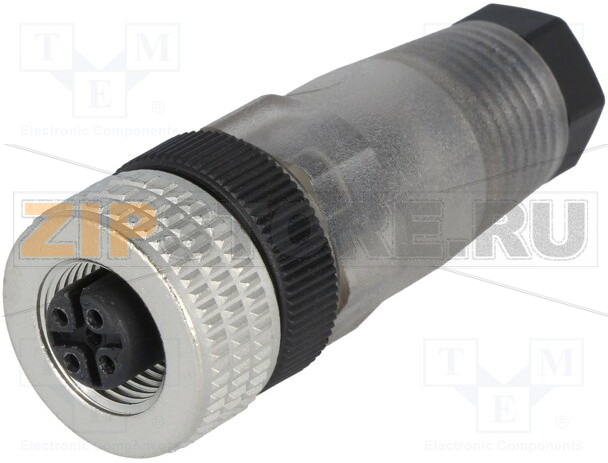 Разъем M12, 4 контакта Hirschmann ELKA 4012 PG7 TOPAS 