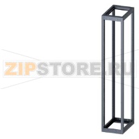 SIVACON, Supporting structure, for standard Empty enclosure, H: 2200 mm, W: 400 mm, T: 600 mm, zinc-plated Siemens 8MF1246-2GS30