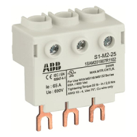 Колодка высокая S1-M2-25 ABB 1SAM201907R1102
