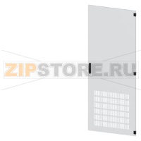 SIVACON, door, on the right, ventilated, IP20, H: 2200 mm, W: 800 mm, RAL 7035, Protection class 1 Siemens 8MF1280-2UT14-1BA2