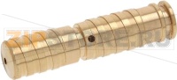 BRASS CARTRIDGE FOR HEAT EXCH. ø18x78mm