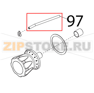 Tubetto oliatore Sirman Palladio 300 Tubetto oliatore Sirman Palladio 300Запчасть на деталировке под номером: 97