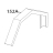 Left inox decoration Sigma SPZ 120