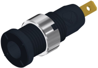 Разъем 2 мм, 10 А, 1 кВ, черный Hirschmann MSEB 2610 F28 AU SCHWARZ / BL