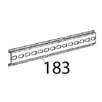 Barra omega porta 6 teleruttori p Unox XBC 1005E