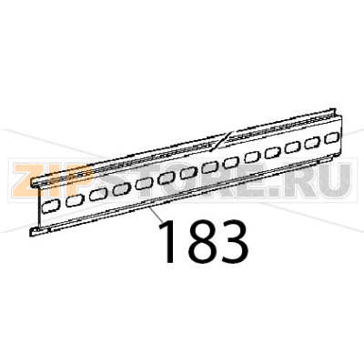 Barra omega porta 6 teleruttori p Unox XBC 1005E Barra omega porta 6 teleruttori p Unox XBC 1005EЗапчасть на деталировке под номером: 183