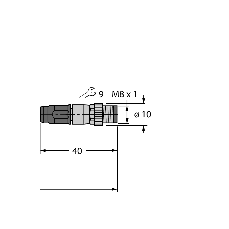Кабель Ethernet Turck PSGS4M-PSGS4M-4414-0.6M 