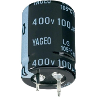 Конденсатор 220 мкФ, 250 В, 22х30 мм, 1 шт Yageo LG250M0220BPF-2230