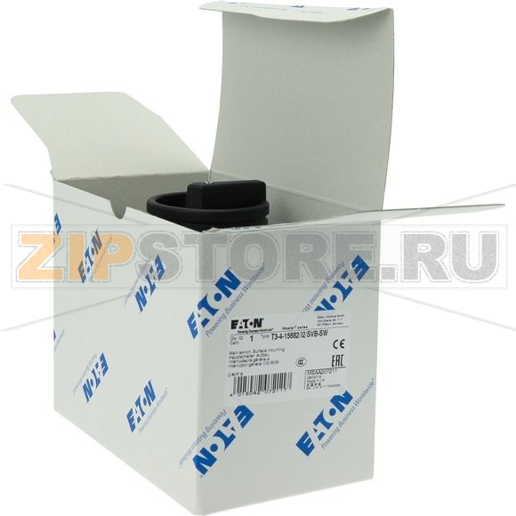 Выключатели главные, T3, 32 A, 4 модуля, 6-полюсн Eaton T3-4-15682/I2/SVB-SW 