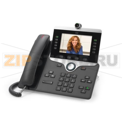 IP-телефон 2xGE, 5xSIP, 5 LCD, 800x480 пкс Cisco CP-8845-K9= 