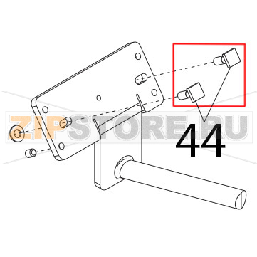 Vite blocc. vela TQ 8x29 Sirman Palladio 350 Automec Vite blocc. vela TQ 8x29 Sirman Palladio 350 AutomecЗапчасть на деталировке под номером: 44
