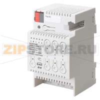 Выключатель нагрузки N 513/11N 513/11 модульный актуатор (основной модуль), 3х230-400V AC 20A, автоподстройка под характер нагрузки, для установки на DIN-рейку, 3 ТЕ Siemens 5WG1513-1AB11