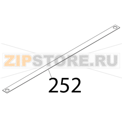 Piastrina tempr. Sirman Palladio 350 Automec Piastrina tempr. Sirman Palladio 350 AutomecЗапчасть на деталировке под номером: 252