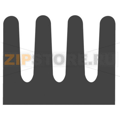 Радиатор SMD 47 К/Вт, 7x19x4.8 мм Fischer Elektronik ICK SMD B 7 SA 