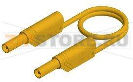 Провод тестовый 2 м, 1 кВ, желтый Hirschmann MLS WS 200/1 YELLOW 