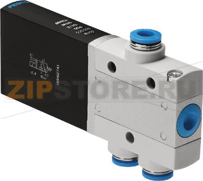 Распределитель с электроуправлением Festo MHE3-M1H-3/2O-QS-6 