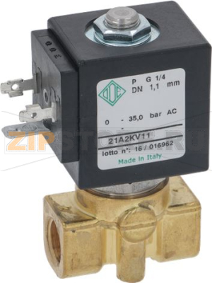 ЭЛЕКТРОМАГНИТНЫЙ КЛАПАН ODE 2-X ХОДОВОЙ Ø 1/4&quot; 230В 8ВТ 