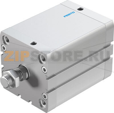 Пневмоцилиндр компактный Festo ADN-80-80-A-P-A 