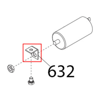 Angolare allum. supporto condens Sirman Palladio 350 Top