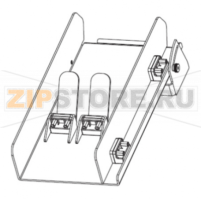 Лоток для этикеток Zebra ZT610 Лоток для этикеток Zebra ZT610Запчасть на сборочном чертеже под номером: 2Количество запчастей в устройстве: 1Название запчасти Zebra на английском языке: Catch Tray for the Cutter 